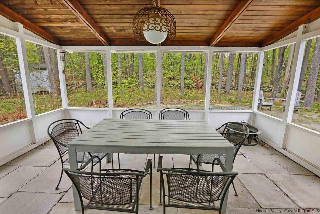 10 Pine Tree Road West Hurley, NY 12491 - Photo 26 of 28 a view of a dining room with furniture window and outside view