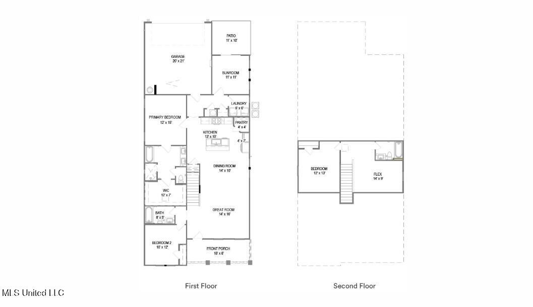 210 Savannah Gdns Road Ocean Springs, MS 39564 - Photo 18 of 18 Floorplan