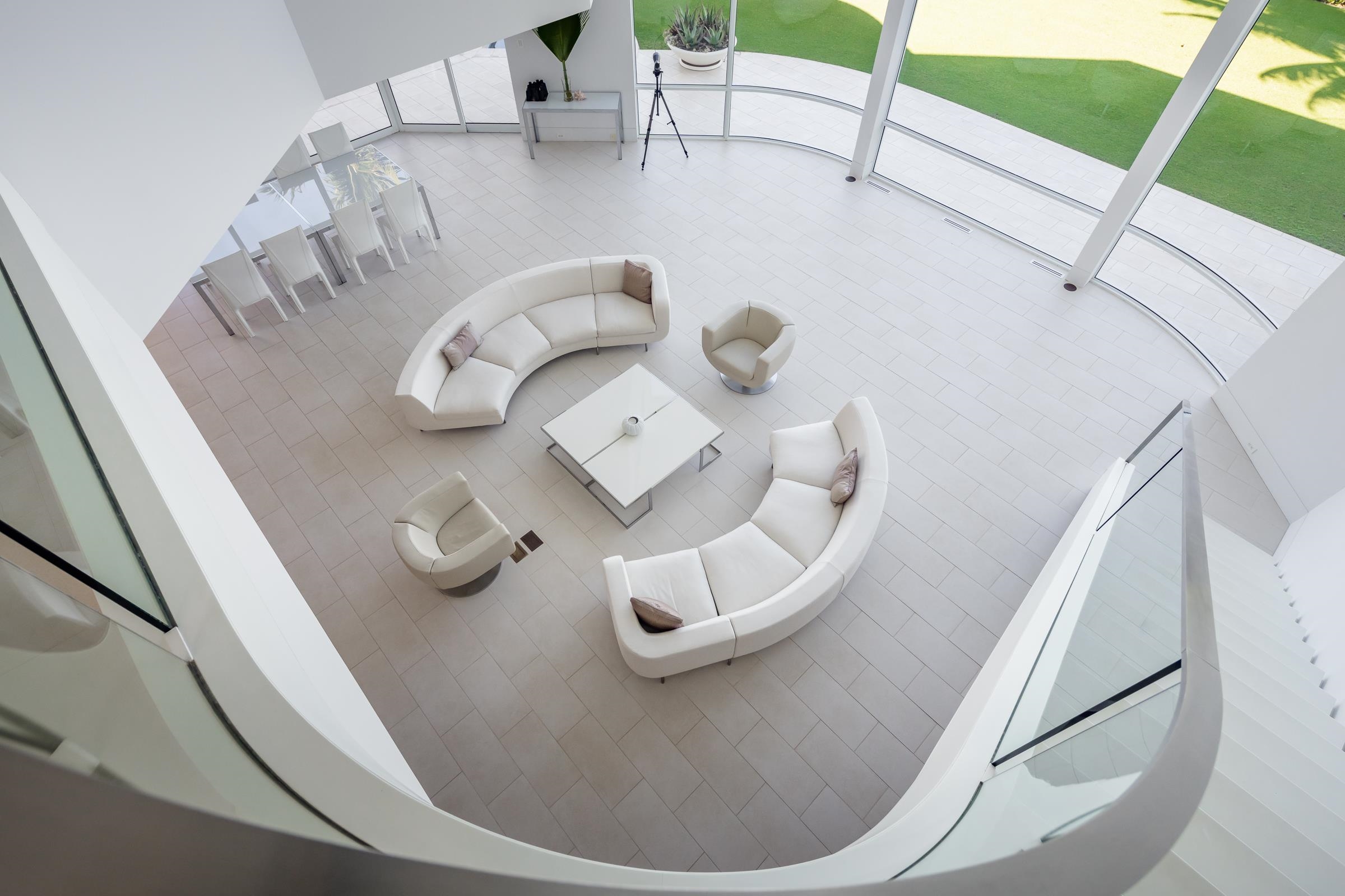 4572 Makena Road Kihei, HI 96753 - Photo 10 of 30 view of living room with furniture and floor to ceiling window