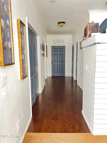 a view interior of the house and wooden floor
