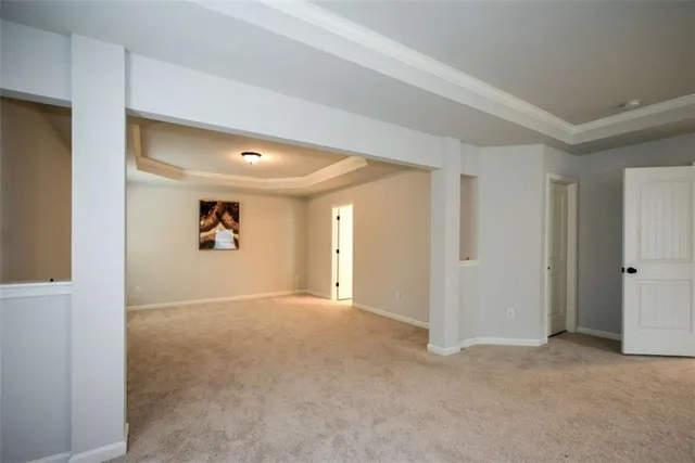 a bathroom with a bathtub a sink and mirror