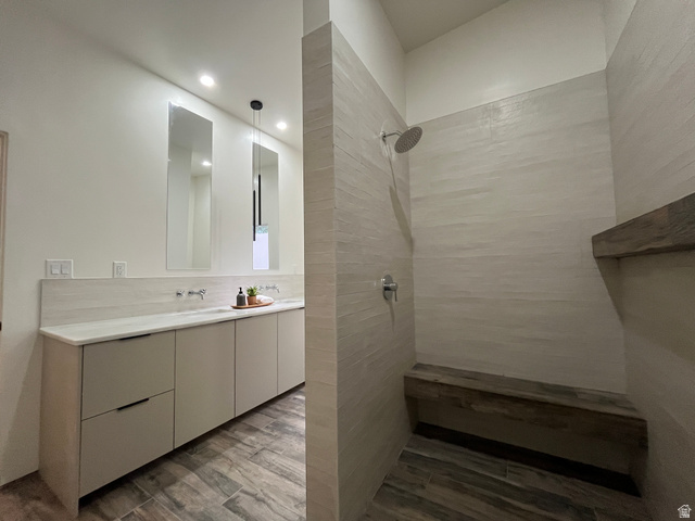 302 North Harrisville Road Ogden, UT 84404 - Photo 4 of 11 Dual vanity with undermount sinks and wall-mounted faucets