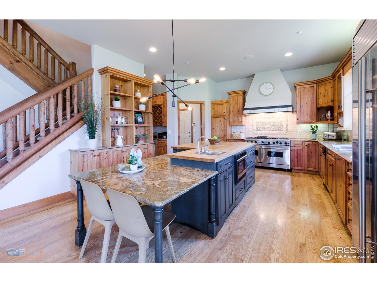 9428 Gunbarrel Ridge Road Boulder, CO 80301 - Photo 14 of 40 Kitchen featuring Viking and Sub-Zero appliances.