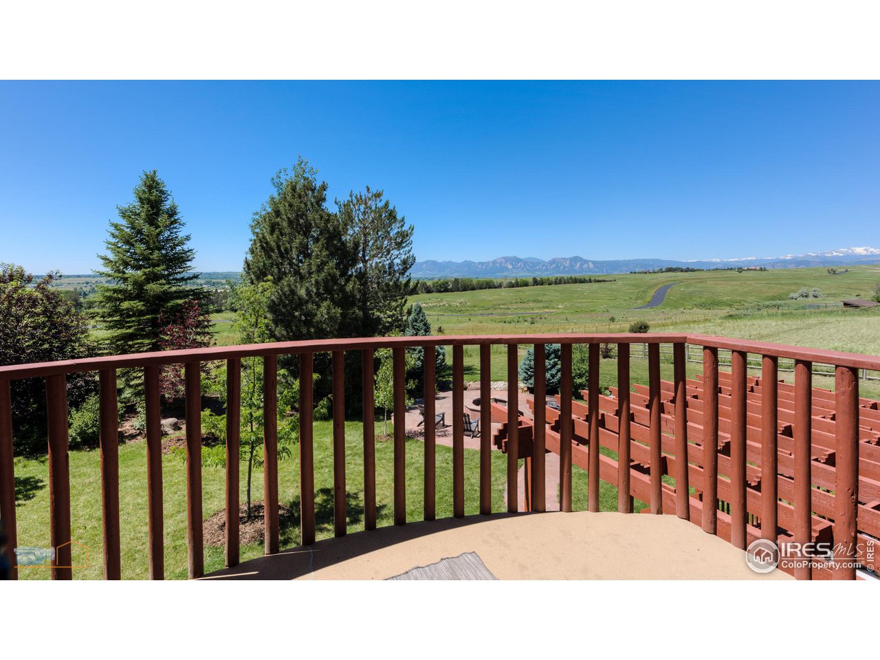 9428 Gunbarrel Ridge Road Boulder, CO 80301 - Photo 20 of 40 Views from the primary balcony