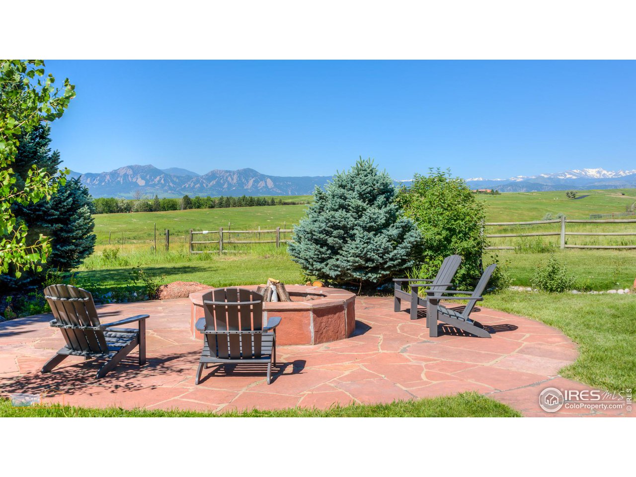 9428 Gunbarrel Ridge Road Boulder, CO 80301 - Photo 30 of 40 Gather around the firepit with friends and family
