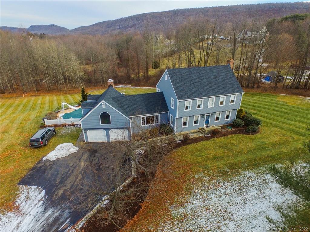 4 Scard Road East Wallingford, CT 06492 - Photo 1 of 1 a aerial view of a house with a big yard