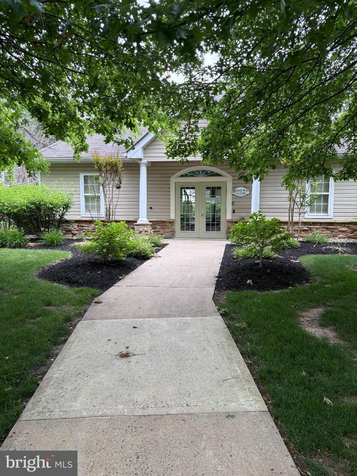 38 Kyle Way Ewing, NJ 08628 - Photo 33 of 38 Charming entrance framed by greenery.