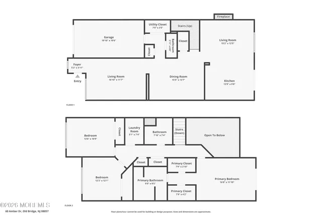 $624,900 | 60 Amber Drive, Old Bridge, NJ 08857