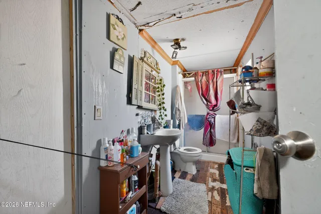 a room with musical instruments