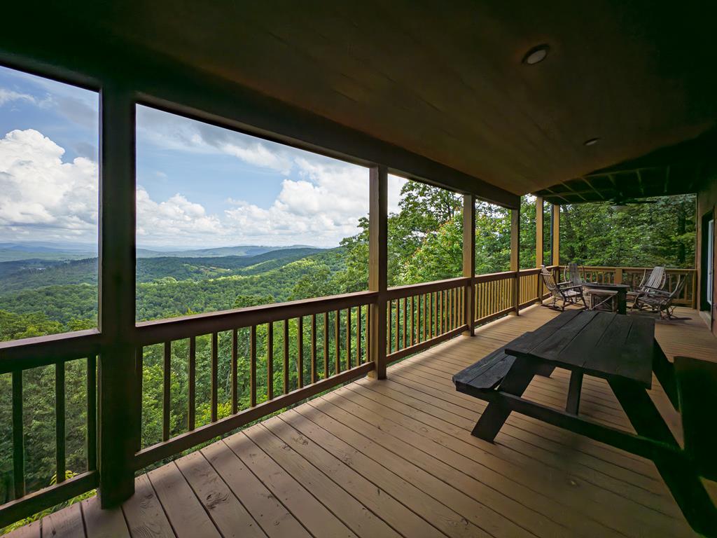40 Reitzel Rdg Trail Murphy, NC 28906 - Photo 23 of 54 a view of a two chairs in the balcony