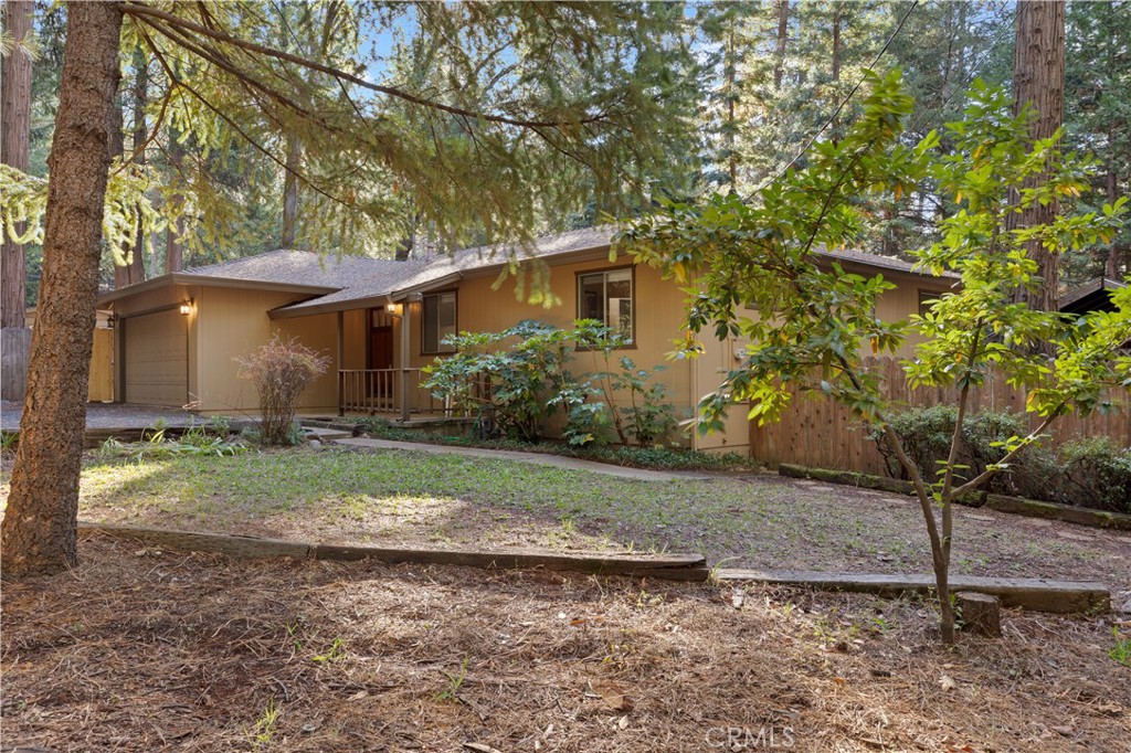 6530 Vine Road Magalia, CA 95954 - Photo 1 of 1 a backyard of a house with plants and large tree