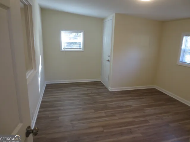 wooden floor in an empty room