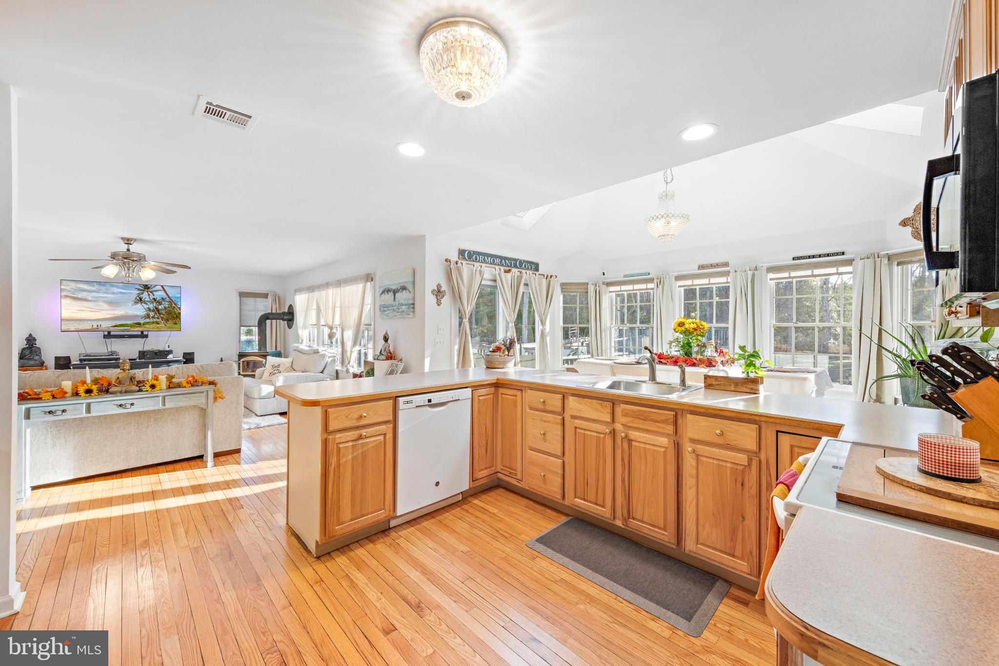 3 Hay Road Tuckerton, NJ 08087 - Photo 21 of 50 a large kitchen with kitchen island a large counter top space a sink stainless steel appliances and cabinets