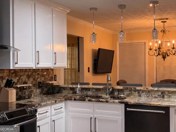 a close view of a fireplace