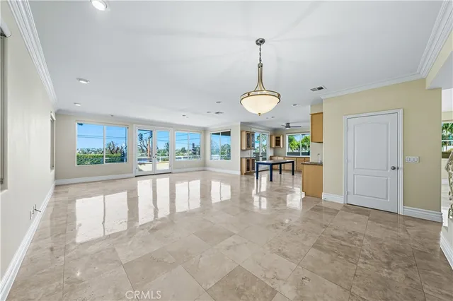 a view of livingroom with furniture and window