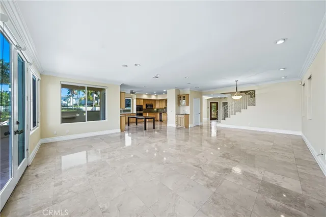a bathroom with a granite countertop sink mirror and a bathtub