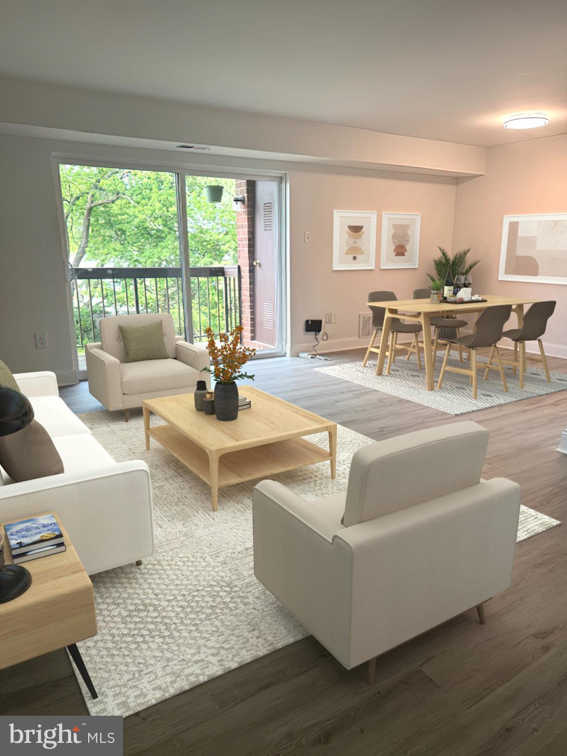 106 Mountain Road, Unit 2C Pasadena, MD 21122 - Photo 17 of 17 a living room with furniture and a large window