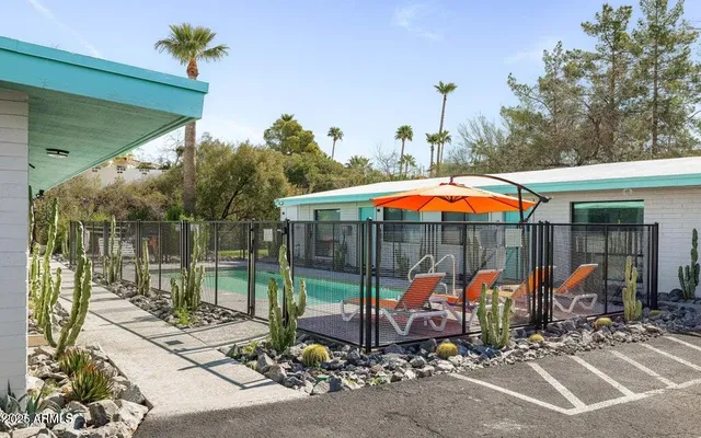 a view of a house with a park