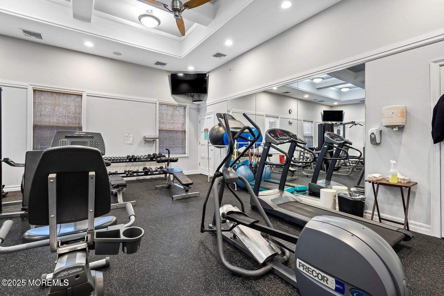67 Sequoia Parkway Asbury Park, NJ 07712 - Photo 30 of 38 a view of a room with gym equipment