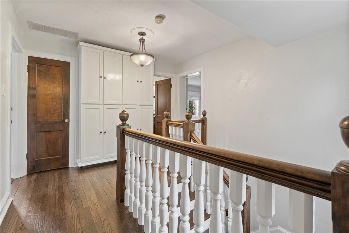 2951 Colfax Street Evanston, IL 60201 - Photo 36 of 62 a view of hallway with wooden floor