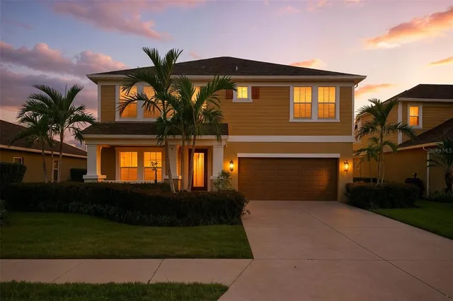a front view of house with yard