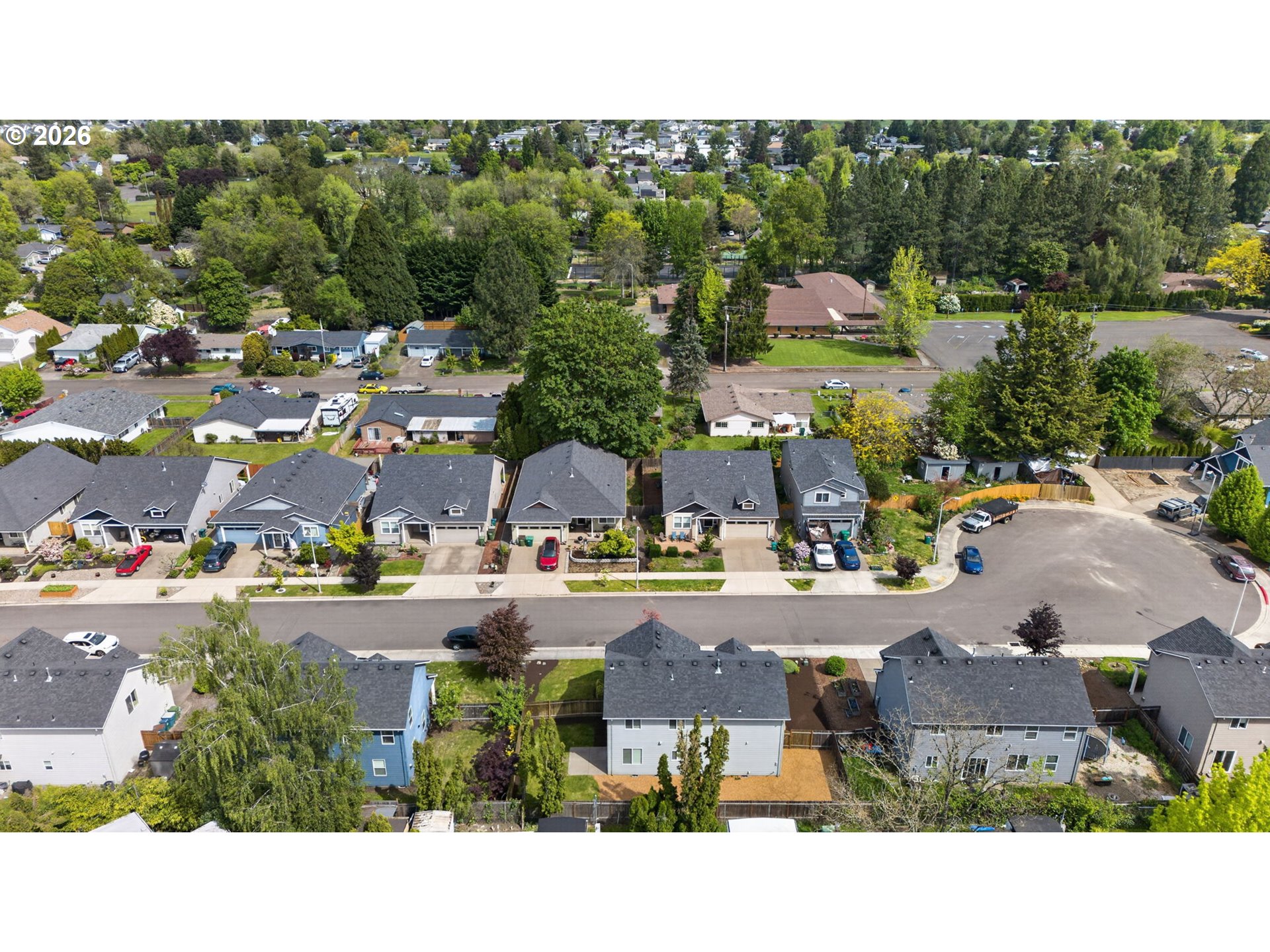 410 Rentfro Way Newberg, OR 97132 - Photo 33 of 39 an aerial view of a city