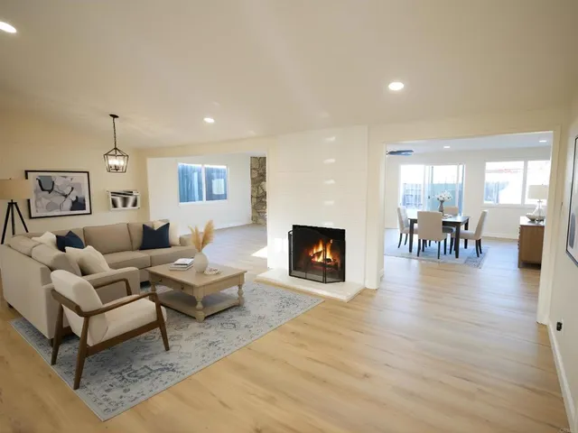 a outdoor space with furniture