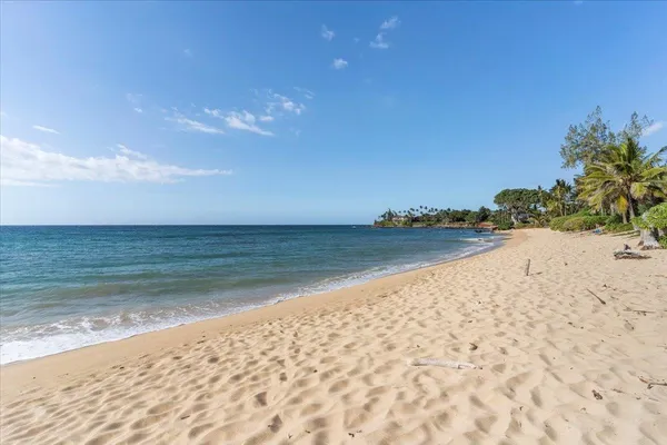 a view of ocean view with beach