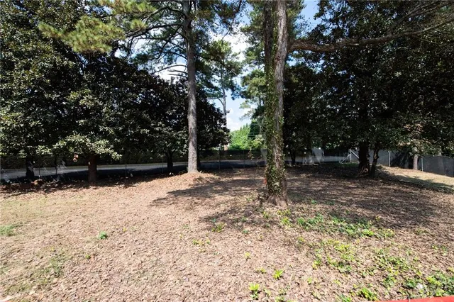 a street view covered with snow