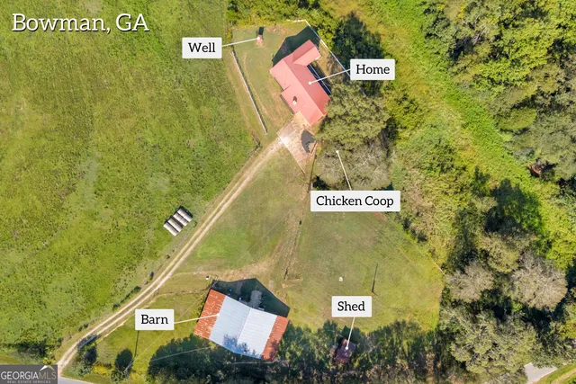 $350,000 | 2448 Allen White Road, Bowman, GA 30624