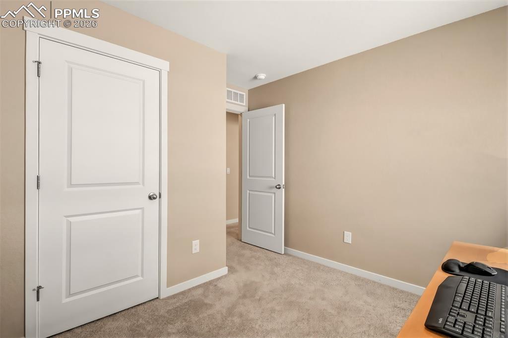 6133 Alpine Ridge Drive Colorado Springs, CO 80925 - Photo 19 of 31 an empty room with windows and closet