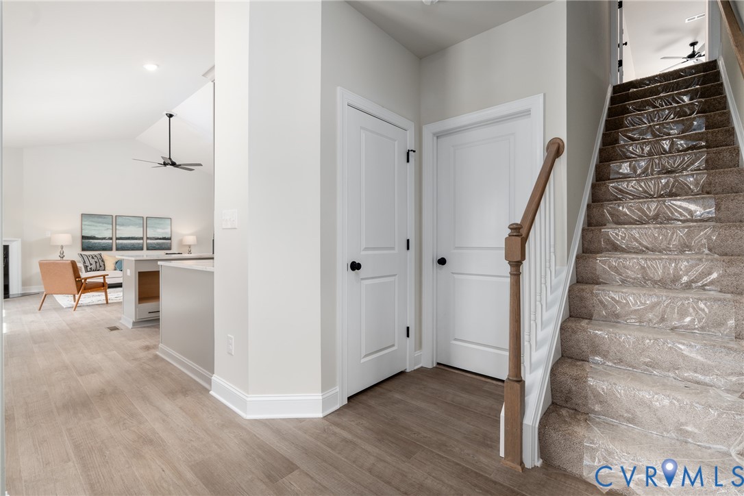 2301 Larkwood Road Henrico, VA 23294 - Photo 34 of 44 a view of a hallway view with staircase