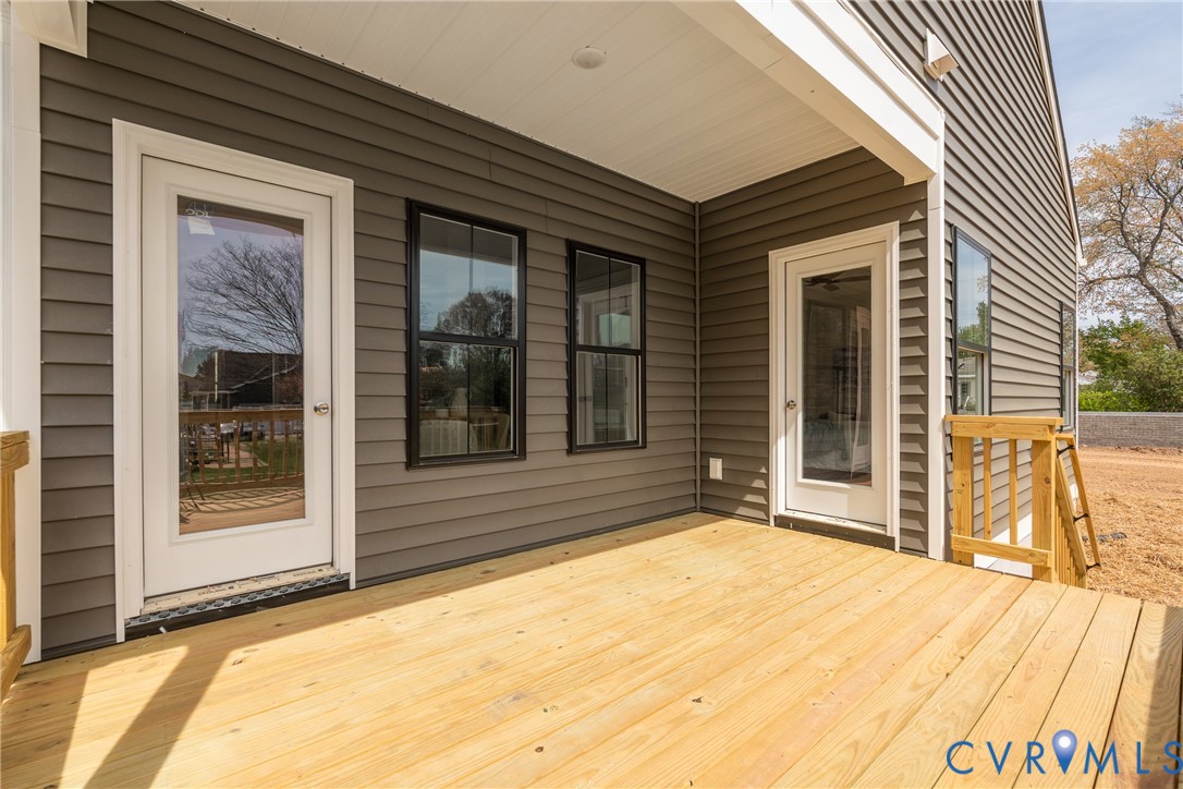 2301 Larkwood Road Henrico, VA 23294 - Photo 41 of 44 a view of a house with a balcony