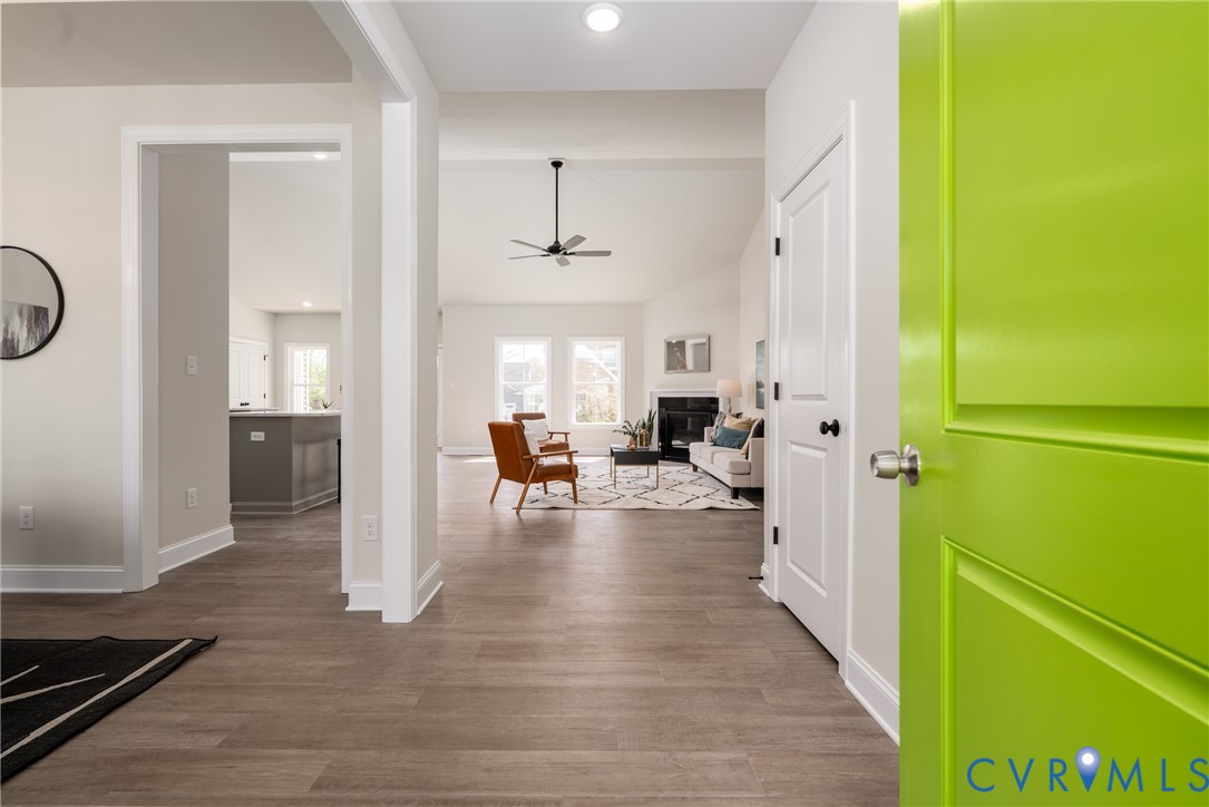 2301 Larkwood Road Henrico, VA 23294 - Photo 5 of 44 a view of living room with furniture and wooden floor