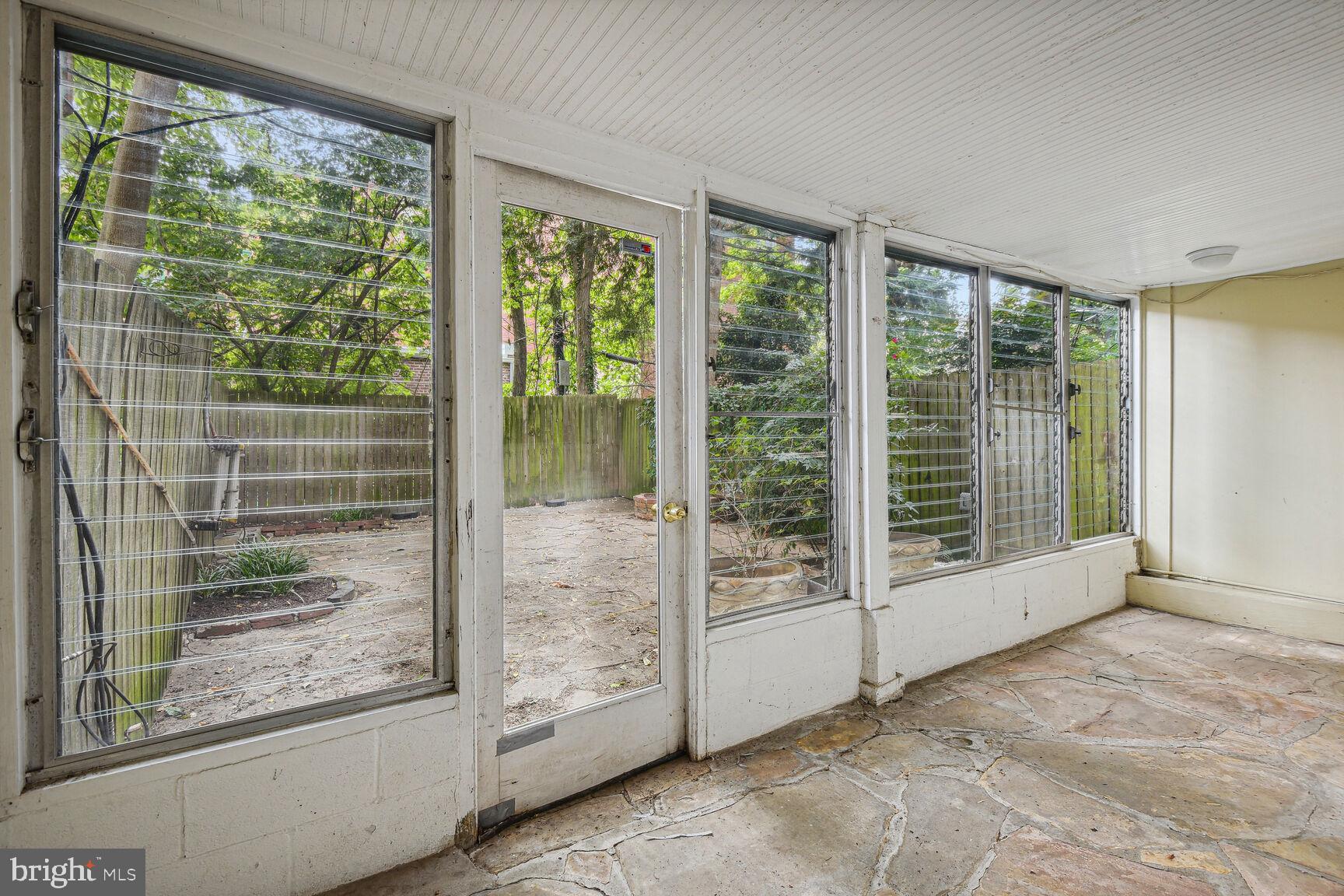 2226 Decatur Place Northwest Washington, DC 20008 - Photo 3 of 6 Access to the Patio