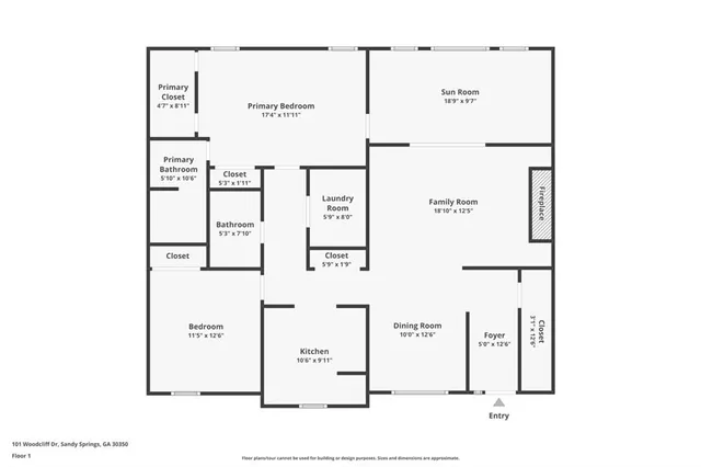 $299,900 | 101 Woodcliff Drive, Unit 101, Sandy Springs, GA 30350