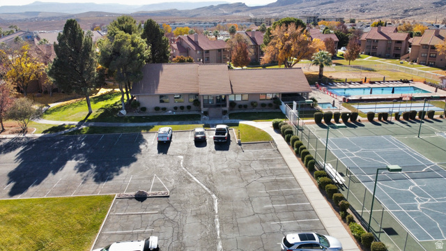 860 South Village Road, Unit Y8 St. George, UT 84770 - Photo 25 of 29 Aerial view of a mountainous background
