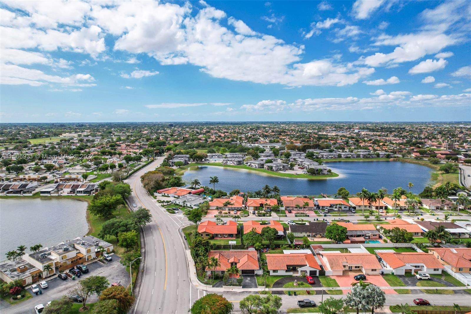 13202 Southwest 12th Lane Miami, FL 33184 - Photo 42 of 47 an aerial view of a city