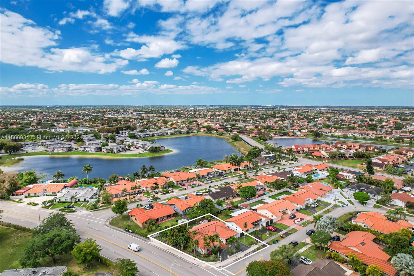 13202 Southwest 12th Lane Miami, FL 33184 - Photo 43 of 47 an aerial view of a city