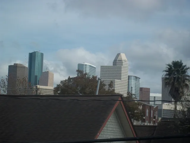 a view of roof deck with patio