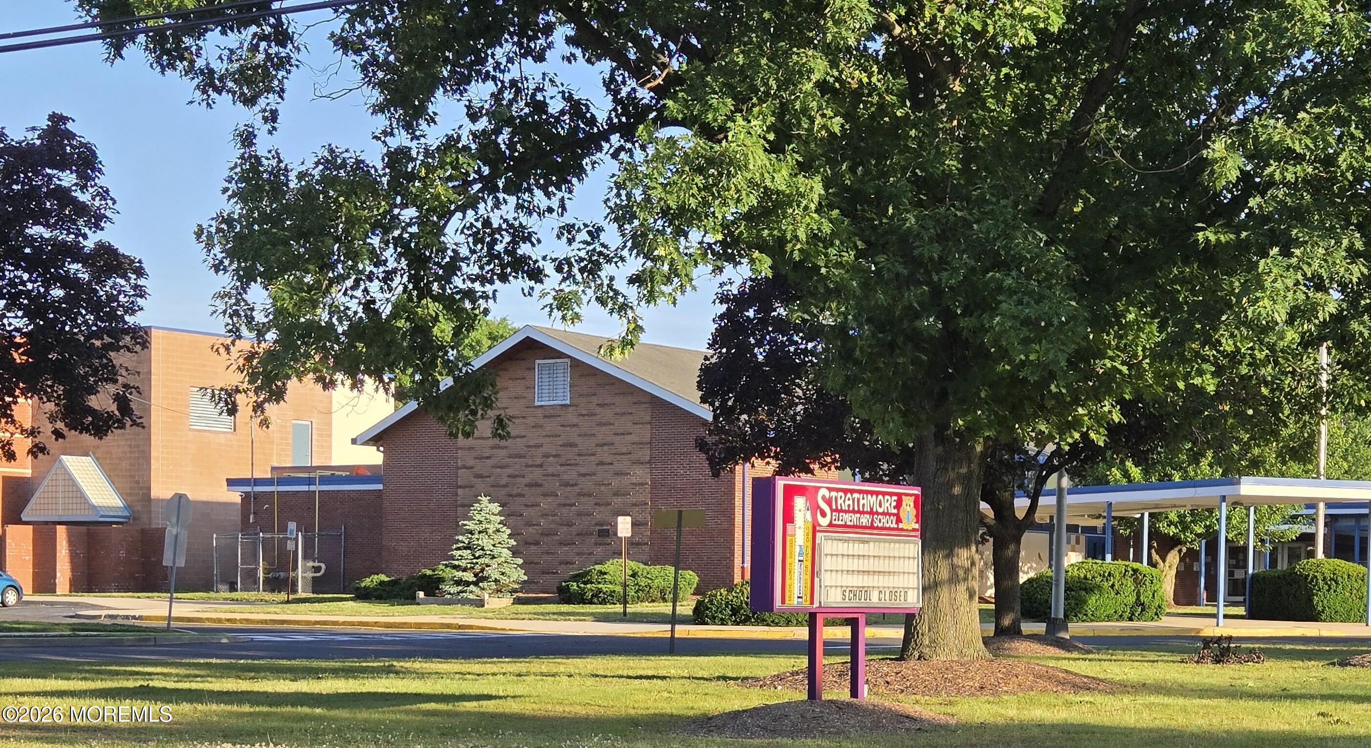 287 Church Street Aberdeen, NJ 07747 - Photo 12 of 14 STRATHMORE SCHOOL SIGN JUNE 2026