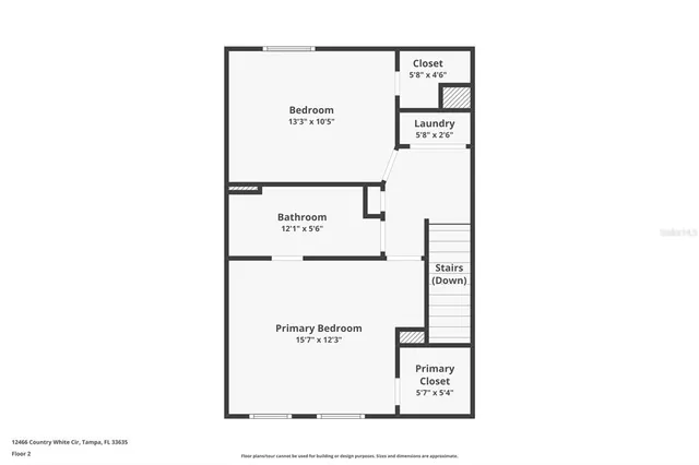 $2,200 | 12466 Country White Circle, Tampa, FL 33635