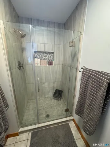 a view of balcony with trees