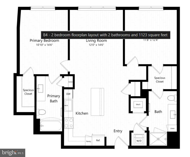 4851 Ellin Road, Unit 239 Hyattsville, MD 20784 - Photo 15 of 15 a picture of a bench in front of a door