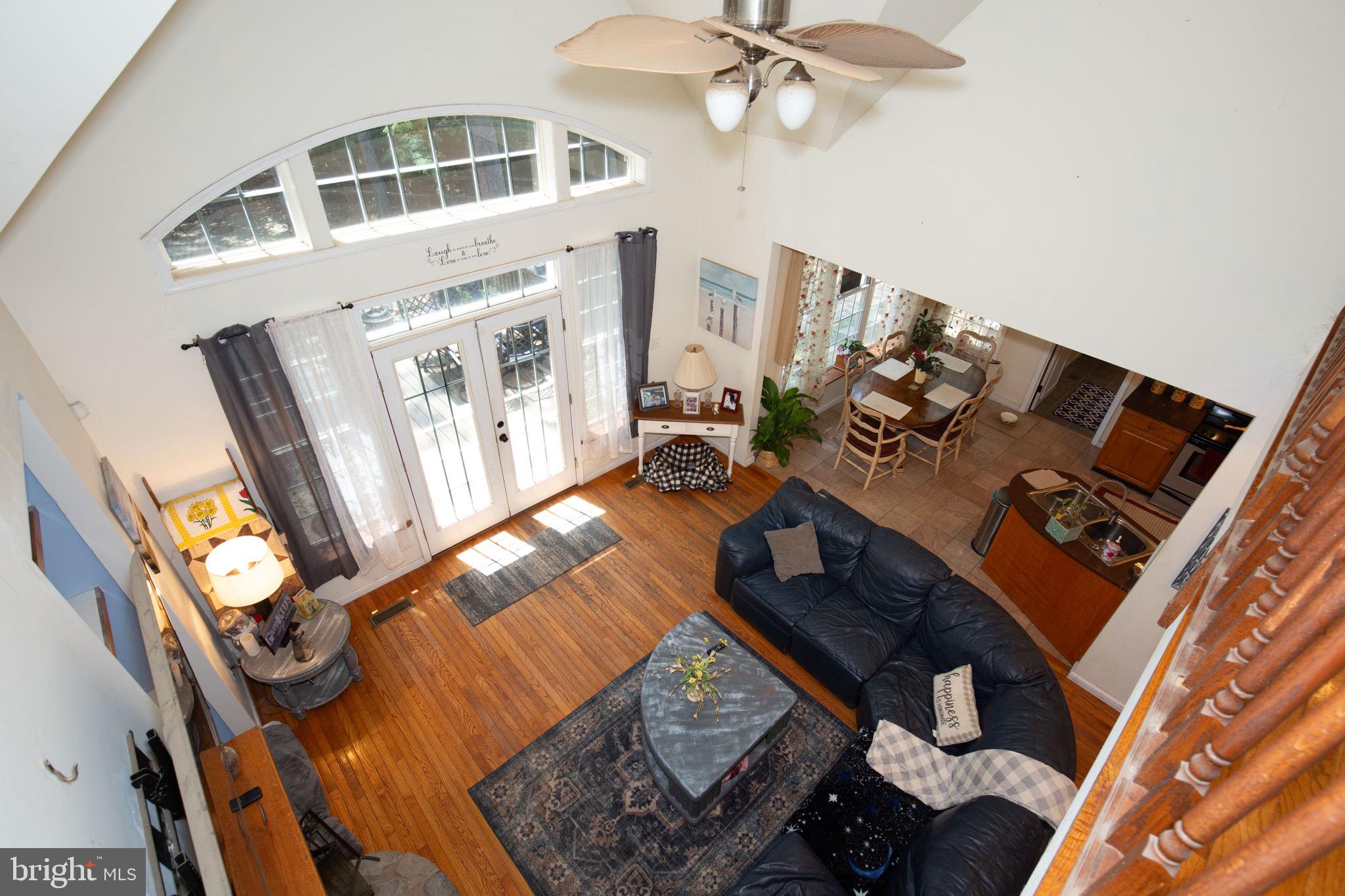 120 Twin Harbor Road Reedville, VA 22539 - Photo 15 of 45 UPSTAIRS VIEW OF FAMILY ROOM
