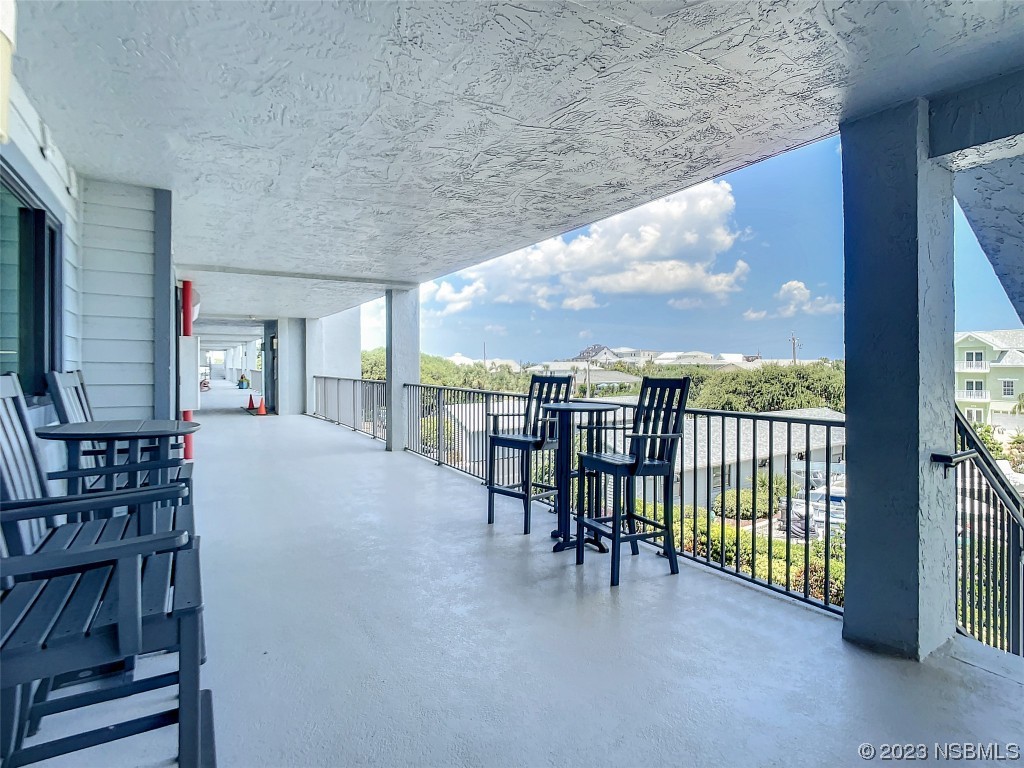 6584 Engram Road, Unit D302 New Smyrna Beach, FL 32169 - Photo 11 of 39 a view of a terrace