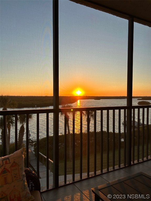 6584 Engram Road, Unit D302 New Smyrna Beach, FL 32169 - Photo 39 of 39 a view of city from a balcony