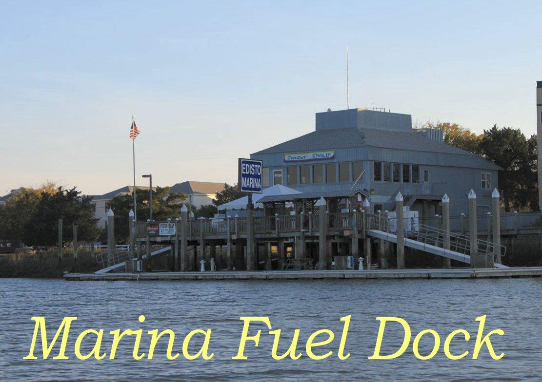 3702 Docksite Road, Unit C8 Edisto Beach, SC 29438 - Photo 17 of 19 Marina fuel dock