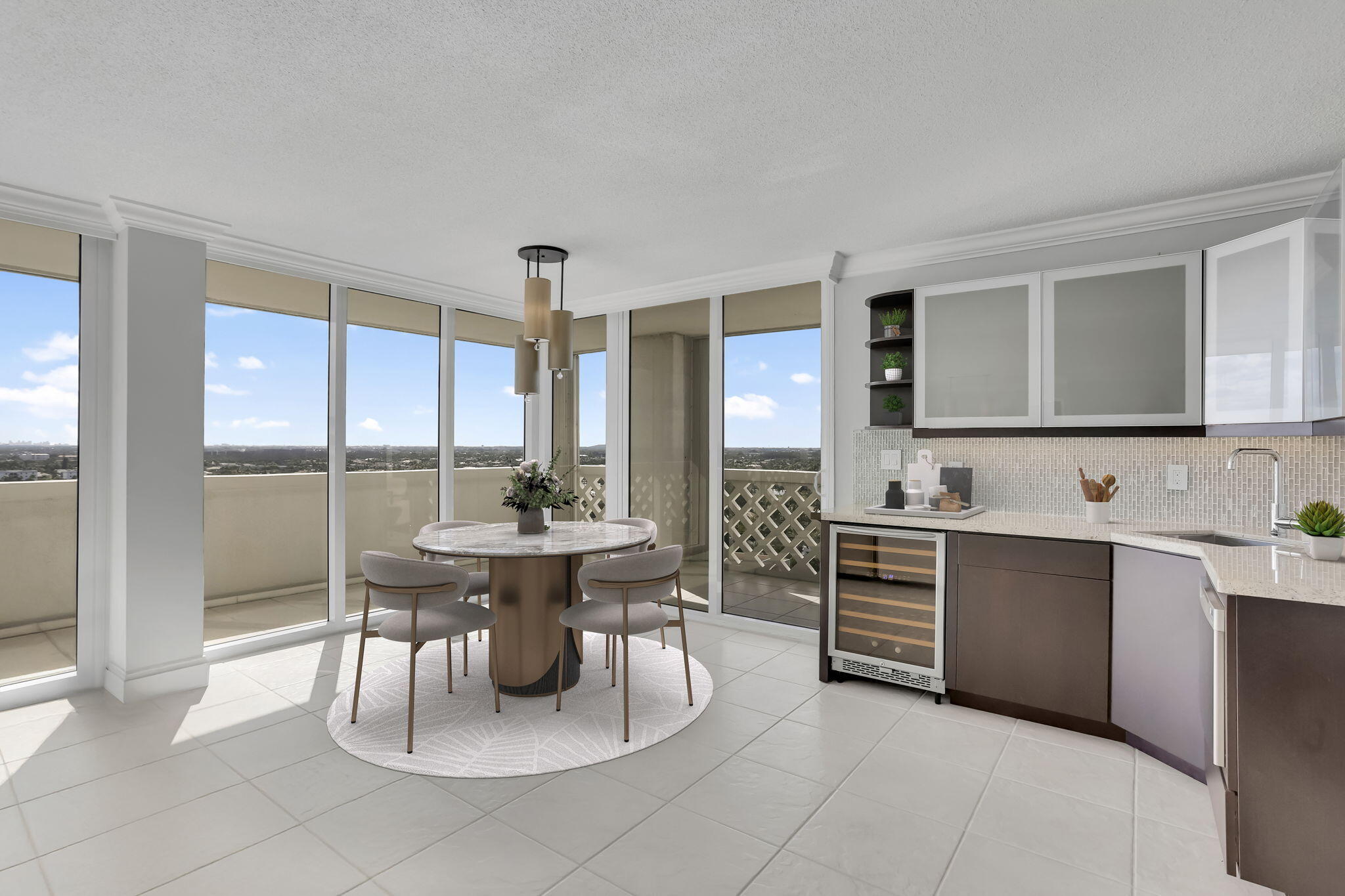 1200 South Ocean Boulevard, Unit 16H Boca Raton, FL 33432 - Photo 15 of 78 76-web-or-mls-Small Dining Area 1