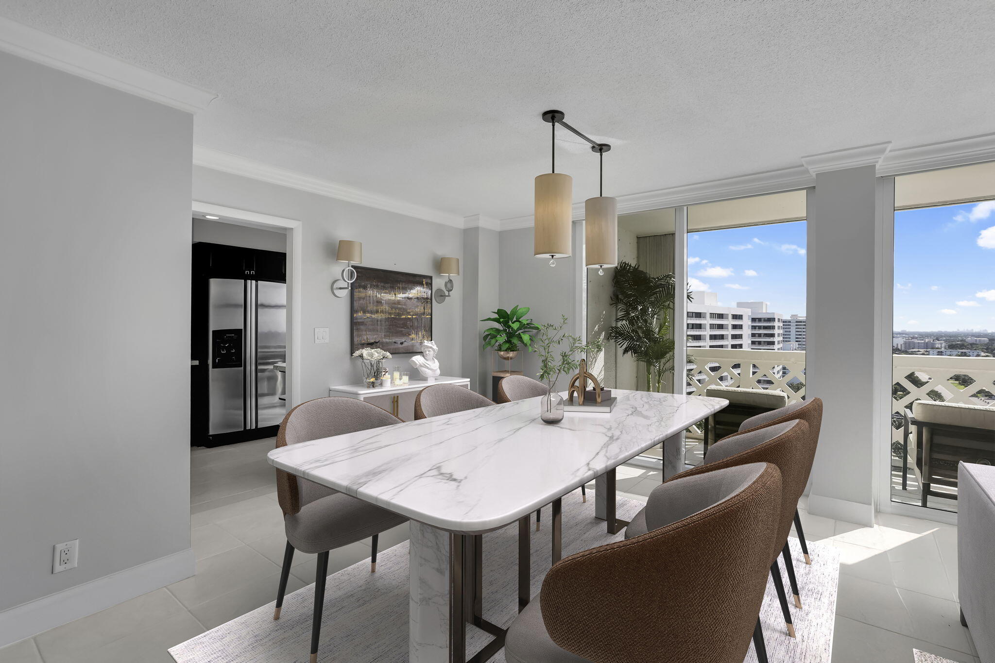 1200 South Ocean Boulevard, Unit 16H Boca Raton, FL 33432 - Photo 16 of 78 81-web-or-mls-Dining Area